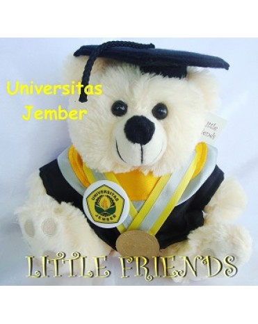Boneka Wisuda Universitas Jember (25 cm)